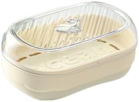 Portable Soap Dish with Drain Hole for Travel