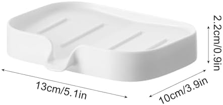 LutIedan 1PC Small Wall-Mounted Soap Box Holder