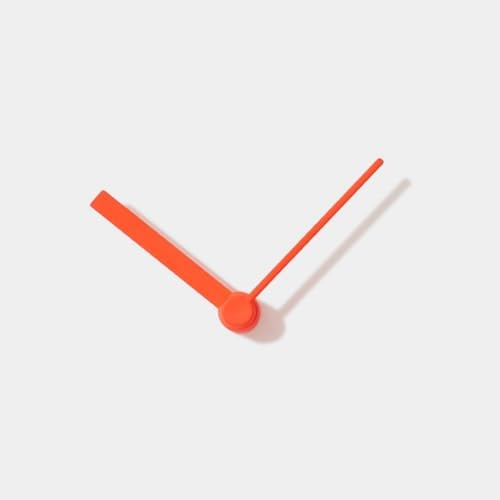 Wall Clock DIY Hour and Minute Hands Kit Orange