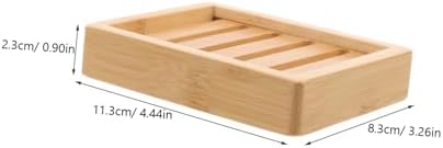 PRETYZOOM 1Pc Soap Draining Dish with 7 Drain Bars