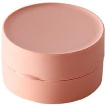 Portable Soap Dish with Lid for Travel and Bathroom Use 1