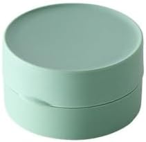 Portable Soap Dish with Lid for Travel and Bathroom Use