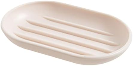 Oval PP Soap Dish for Bathroom Countertop