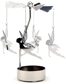 Fairy Rotating Carousel Tea Light Candle Holder