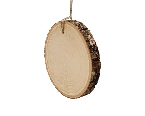 Babys First Christmas Ornament 2023 Natural Wood