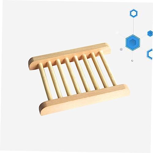 HOOTNEE Wood Soap Dish Holder 2Pcs