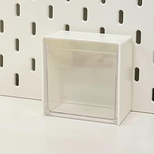 Transparent Wall Mounted Organizer Box Jar with Waterproof Lid