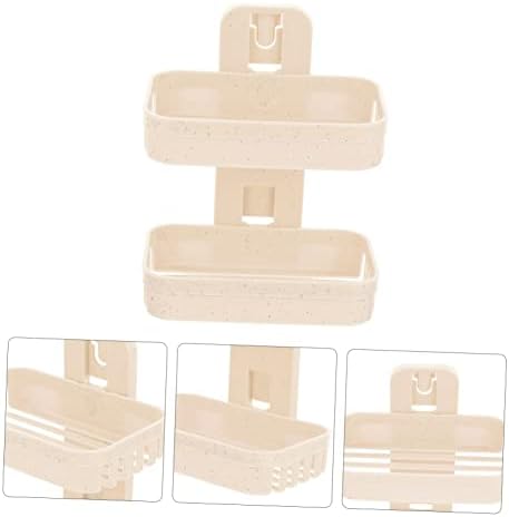 BUGUUYO Double Layer Wall Mounted Soap Dish