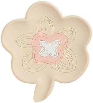 VOCUE Silicone Drain Soap Dish with Flower Shape