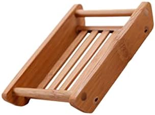 DECHOUS Wooden Soap Tray for Bathroom Drainage
