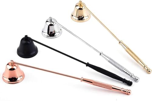 Elegant Gold Candle Snuffer with Long Handle