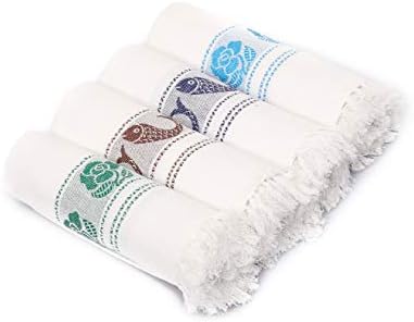 AVKA Studio Indian Bath Towels - Set of 2 - Medium 30x60 Inches