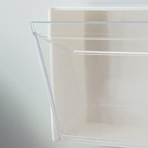 Transparent Wall Mounted Organizer Box Jar with Waterproof Lid