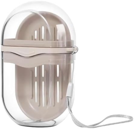 Travel Soap Case with Leakproof Lid and Drainage