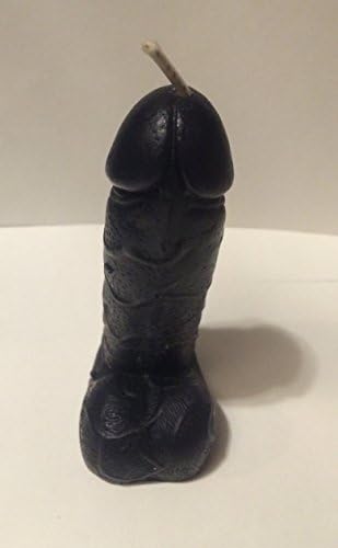 JOANNDLES Penis Candle 45 Inch Tall Black Gift Box