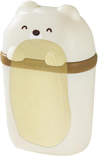 Hymavine Bar Soap Holder Travel Container with Lid