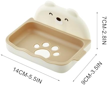 Durable 2 Layer Non Perforated Soap Holder for Shower Wall