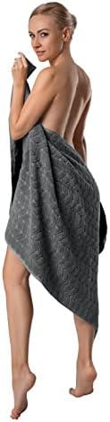BAGNO MILANO Turkish Bath Towel Set 4pcs Quick Dry