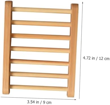 PRETYZOOM Wooden Soap Holder for Bathroom and Shower