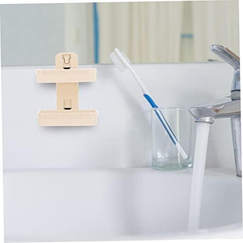 KITANDOVE Adhesive Double Layer Wall Soap Dish