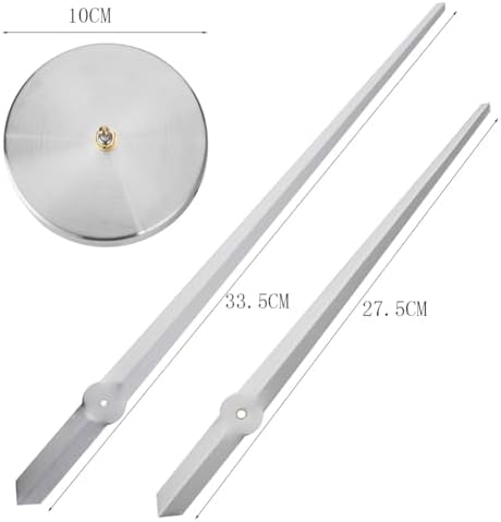 DIY 3D Wall Clock Hands with Quartz Mechanism