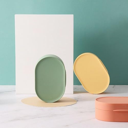 Portable Soap Dish with Lid for Bathroom Travel