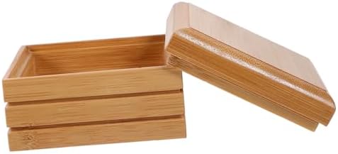 Elegant Wood Soap Dish for Bathroom Kitchen