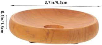 Wood Soap Holder Natural Bar Soap Dish