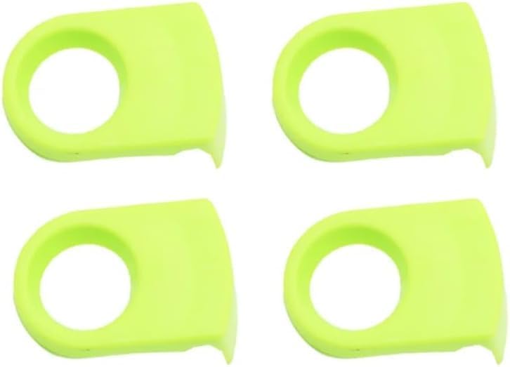 4Pcs Green ABS Wine Glass Clips for Bottles and Beer 1