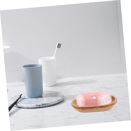 Alipis Bamboo Soap Rack with Drainage and Suction