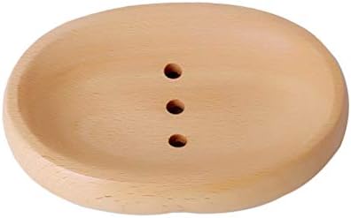 Cabilock Oval Soap Dish Holder for Bathroom