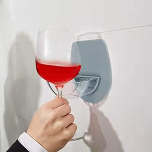 LINLIJIA Beer Wine Glass Holder for Bath Shower