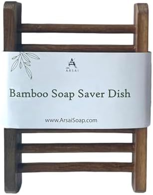 Natural Bamboo Soap Saver Dish Holder 1