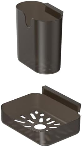NESOMI Soap Dish and Toothbrush Holder 2 Pack 1