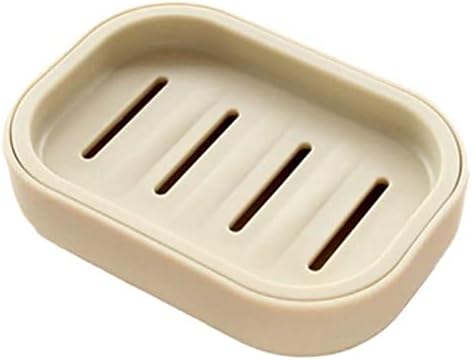 Portable Double Layer Soap Dish with Slots - PP Material