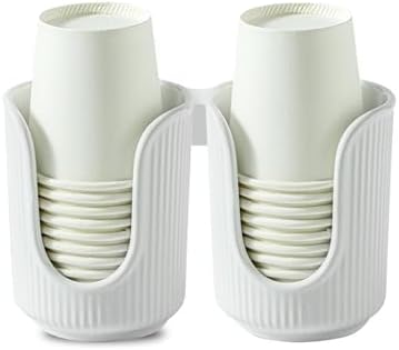 Double Bathroom Cup Holder for 3-5oz Paper Cups