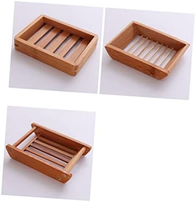 DRESSOOS Retro Boat Wooden Soap Dish Drainer