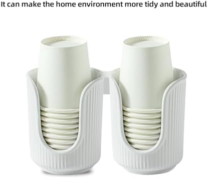 Double Bathroom Cup Holder for 3-5oz Paper Cups