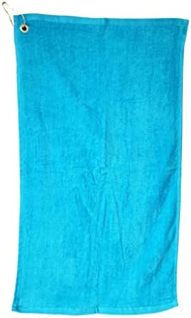101 BEACH Cotton Bowling Towel with Clip Turquoise 1