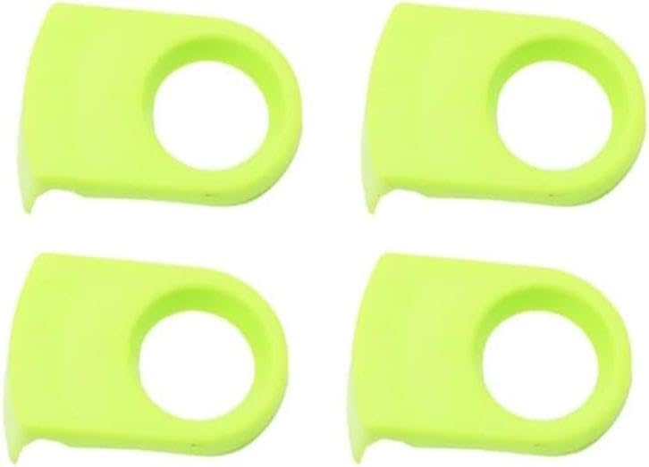 4 Pcs Green ABS Bottle Buckle Wine Glass Clip Holders for Bathroom