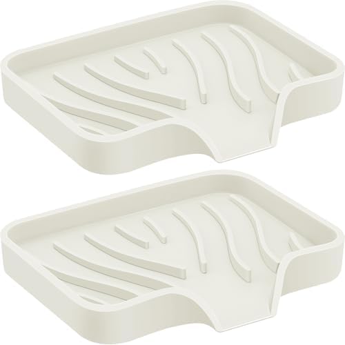 Spofit 2PCS Self-Draining Soap Holder