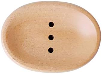 Cabilock Oval Soap Dish Holder for Bathroom