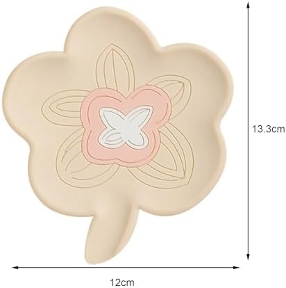 Loyliawa Soap Dish with Flower Shape Drainage