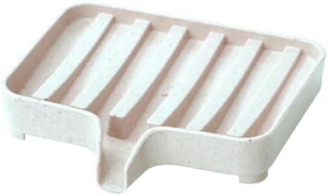 Shower Soap Holder - Double Layer Self-Draining Beige