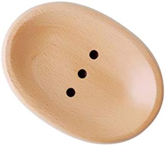Cabilock Oval Soap Dish Holder for Bathroom