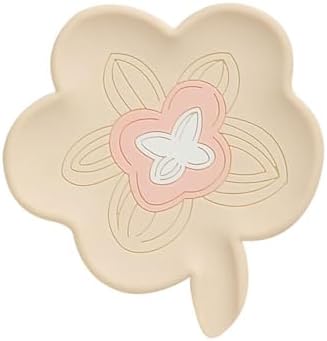 VOCUE Silicone Drain Soap Dish with Flower Shape