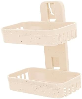 Adhesive Double Layer Soap Holder for Bathroom and Kitchen 1