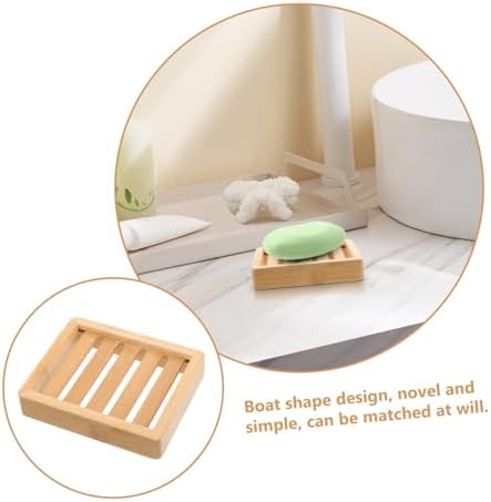 Labrimp 1Pc Handmade Soap Dish with 7 Drain Holes