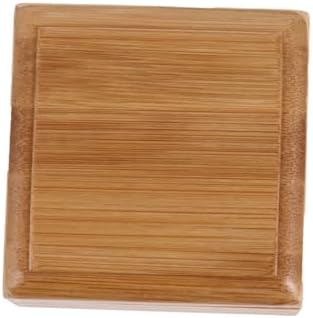 Cabilock Wood Soap Dish with Lid for Bathroom Sink