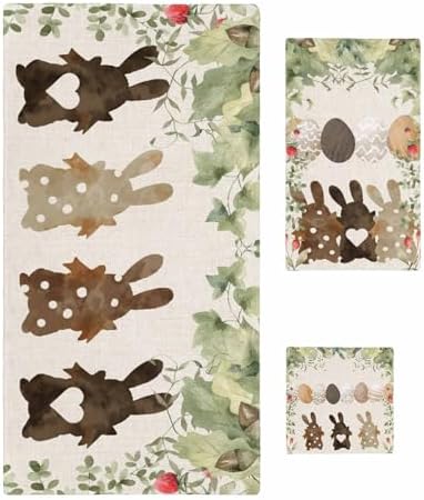 ZOE GARDEN Easter Bunny Towel Set 3-PC